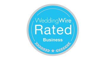 Home 21 Wedding Wire Rated Business Badge