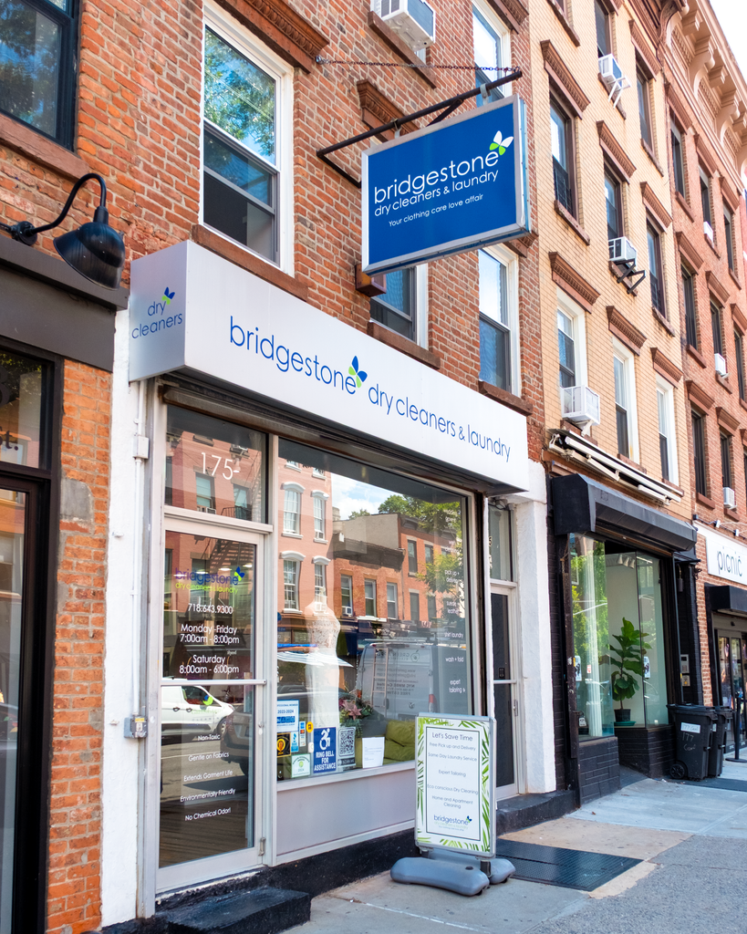Bridgestone Cleaners Court Street location offering dry cleaning pickup and delivery in Brooklyn